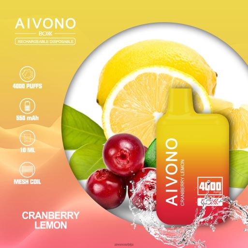 лимун од бруснице Aivono AIM BOXX 4000 TRJBJ218 | Aivono Vape